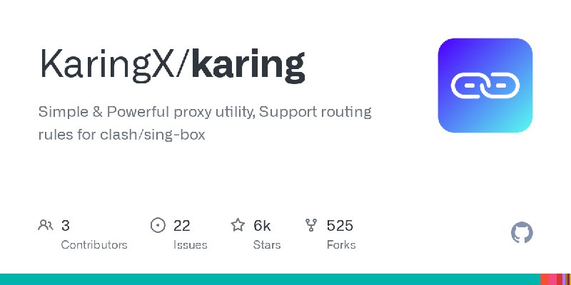GitHub - KaringX/karing: Simple & Powerful proxy utility, Support routing rules for clash/sing-box