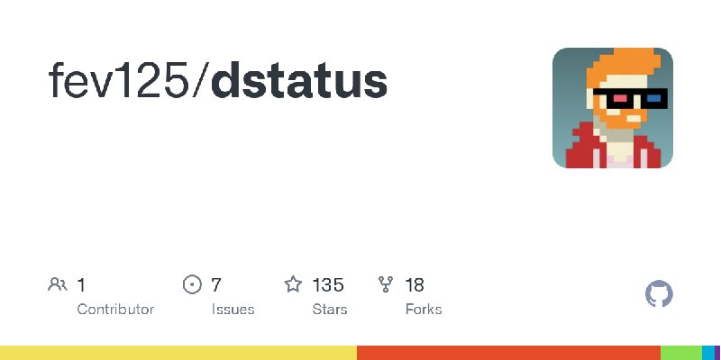 GitHub - fev125/dstatus