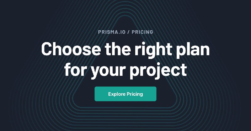 Pricing - Prisma Data Platform