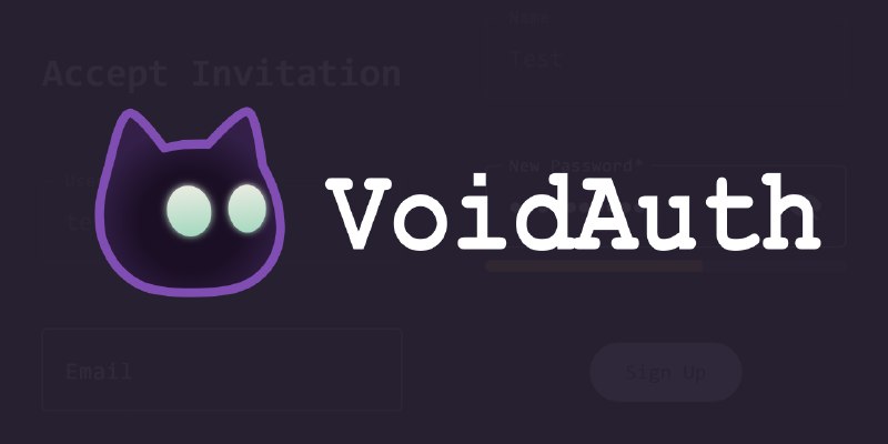 GitHub - voidauth/voidauth: Single Sign-On for Your Self-Hosted Universe