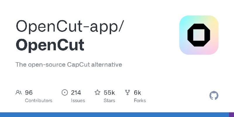 GitHub - OpenCut-app/OpenCut: The open-source CapCut alternative