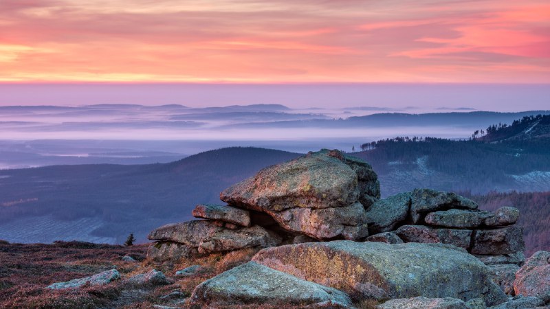 #Bing_Wallpaper治愈、宁静且充满希望布罗肯峰的日出, 哈尔茨国家公园, 德国 (© imageBROKER/AVTG/Getty Images)4K | 1080P