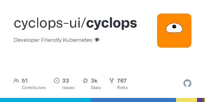 GitHub - cyclops-ui/cyclops: Developer Friendly Kubernetes 👁️