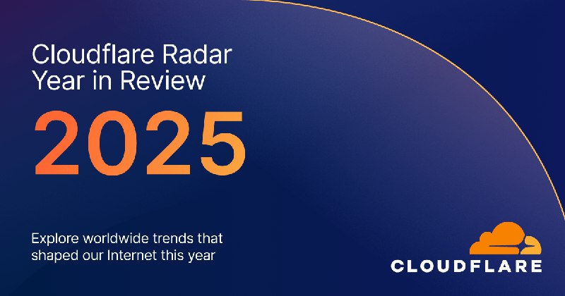 Cloudflare Radar 2025 年度回顾