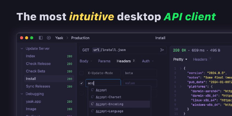 Yaak – The API client you'll actually enjoy