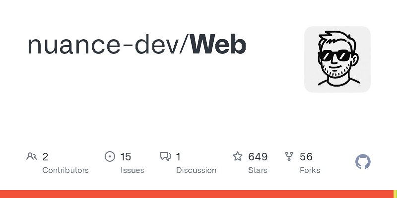 GitHub - nuance-dev/Web