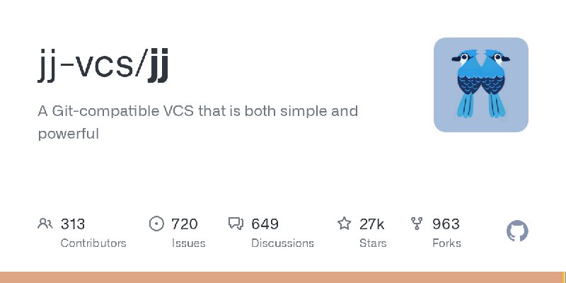 GitHub - jj-vcs/jj: A Git-compatible VCS that is both simple and powerful