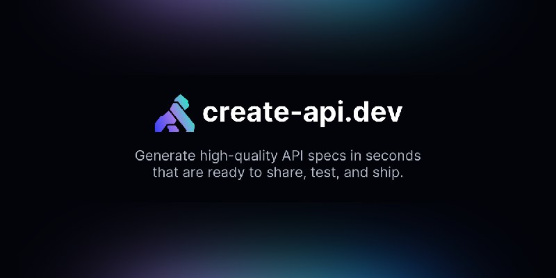 Kong's AI-powered OpenAPI spec builder | create-api.dev