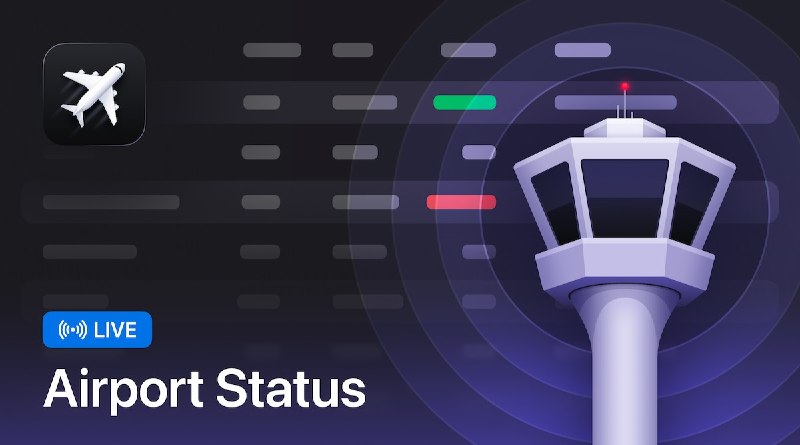Flighty Airports Meltdown Map