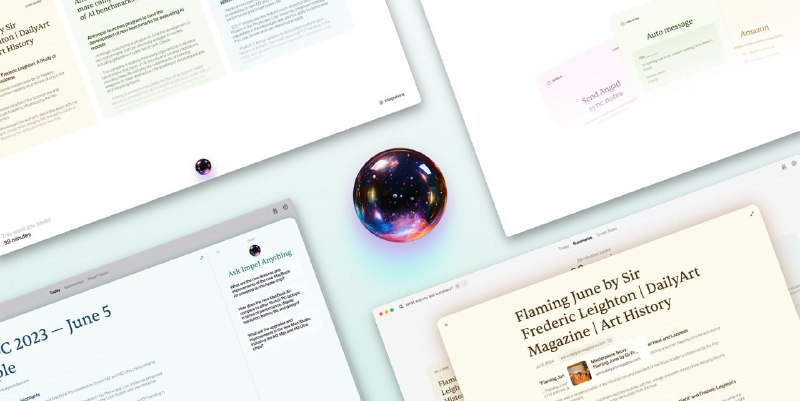 #macOS #Tool #AI #RePost⚫ Impel：比 Siri 更智能的 macOS AI 助理🔗 Webℹ️ 关于 Impel● 由 Impel 团队推出的一款 AI 助理 App，它始终在线，无需任何提示，常驻后台学习你的使用习惯及操作流程，并在需要时给予帮助；● 目前完全免费使用