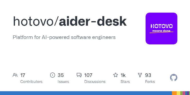 GitHub - hotovo/aider-desk: Platform for AI-powered software engineers
