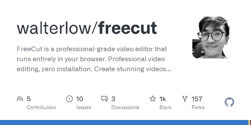 GitHub - walterlow/freecut: FreeCut is a professional-grade video editor that runs entirely in your browser. Professional video…
