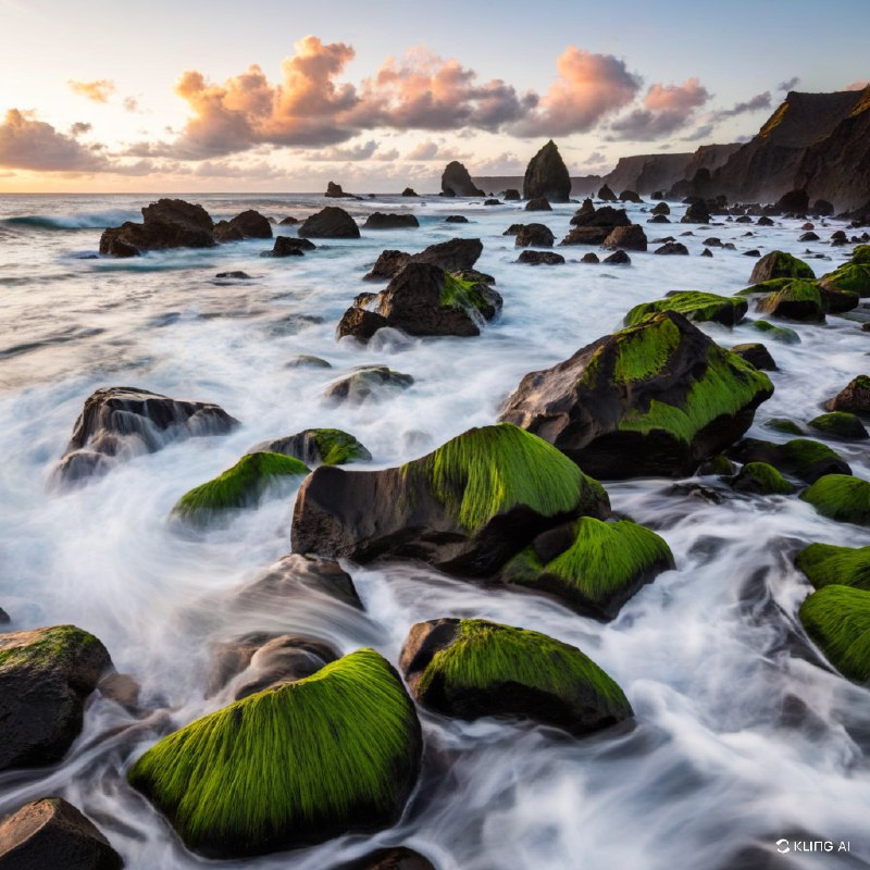 #Bing_Wallpaper圣皮埃尔的魔鬼角，留尼汪岛上的神秘海岸线，展现出大自然力量与诡异美感的交织