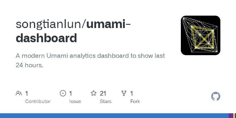 GitHub - songtianlun/umami-dashboard at selfh.st