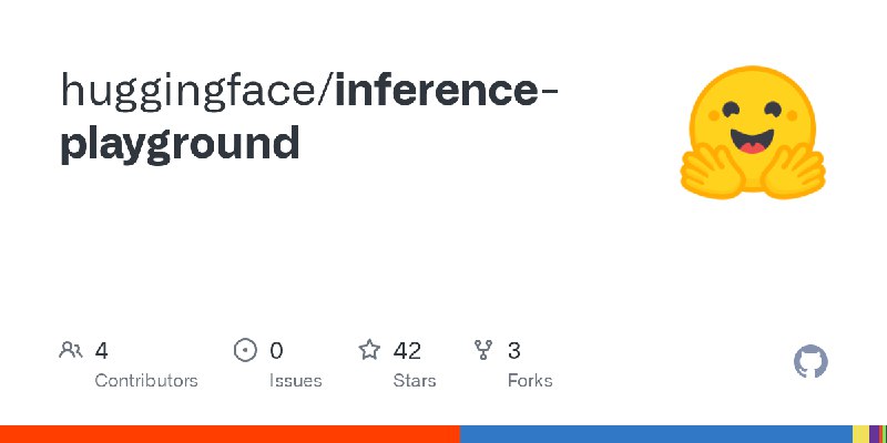 GitHub - huggingface/inference-playground