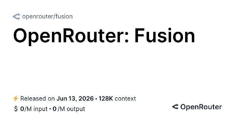 Fusion - API Pricing & Providers