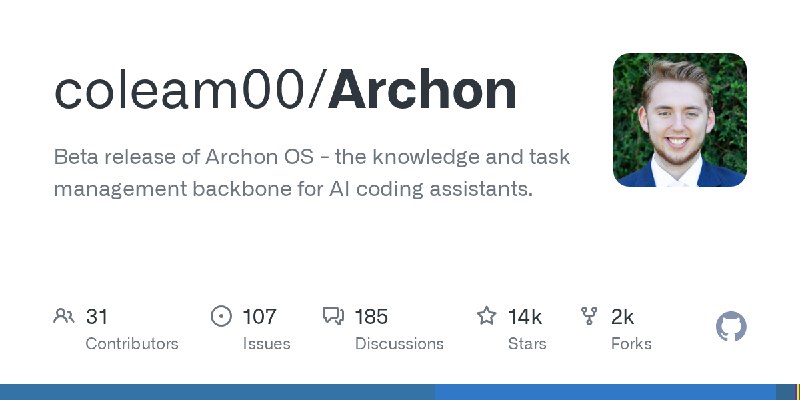 GitHub - coleam00/Archon: Beta release of Archon OS - the knowledge and task management backbone for AI coding assistants.