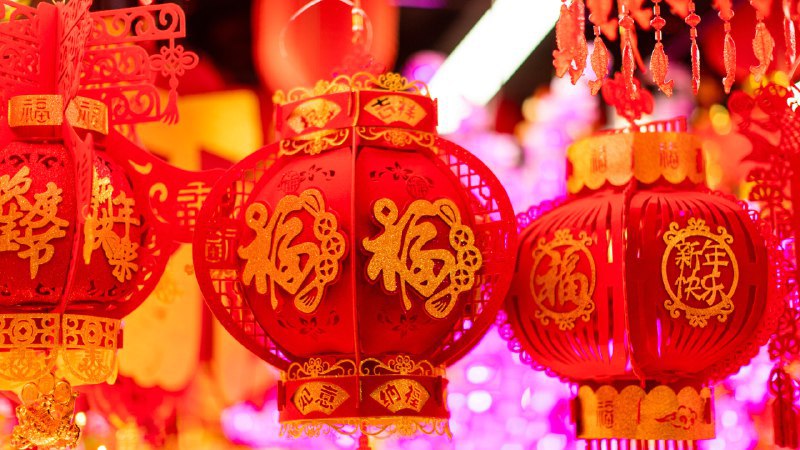 福气满满，马年大吉中国春节传统汉字“福” (© DuKai 摄影师 /Getty Images)4K | 1080P