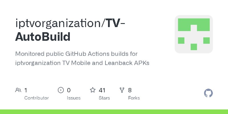 Releases · iptvorganization/TV-AutoBuild