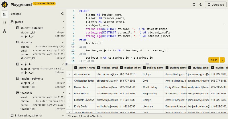 PostgreSQL WASM Playground | Datawan Labs