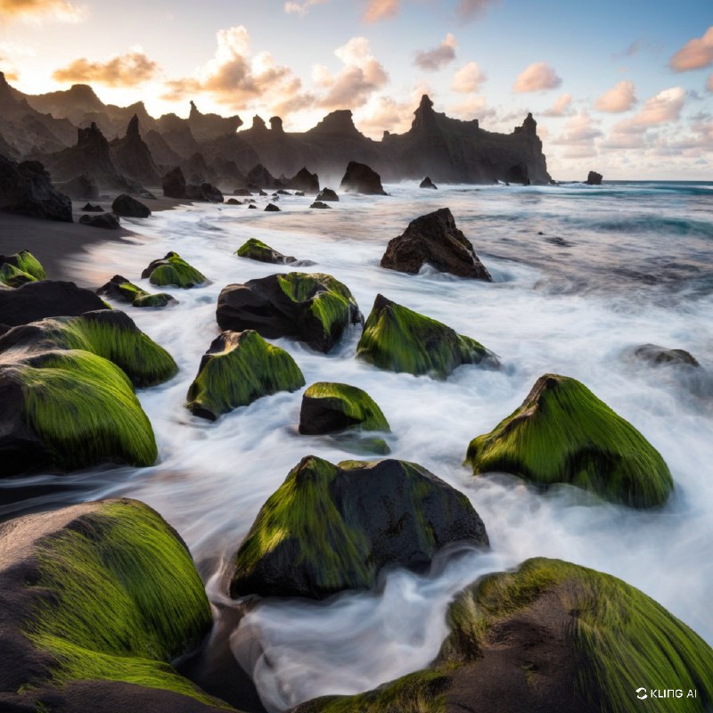 #Bing_Wallpaper圣皮埃尔的魔鬼角，留尼汪岛上的神秘海岸线，展现出大自然力量与诡异美感的交织