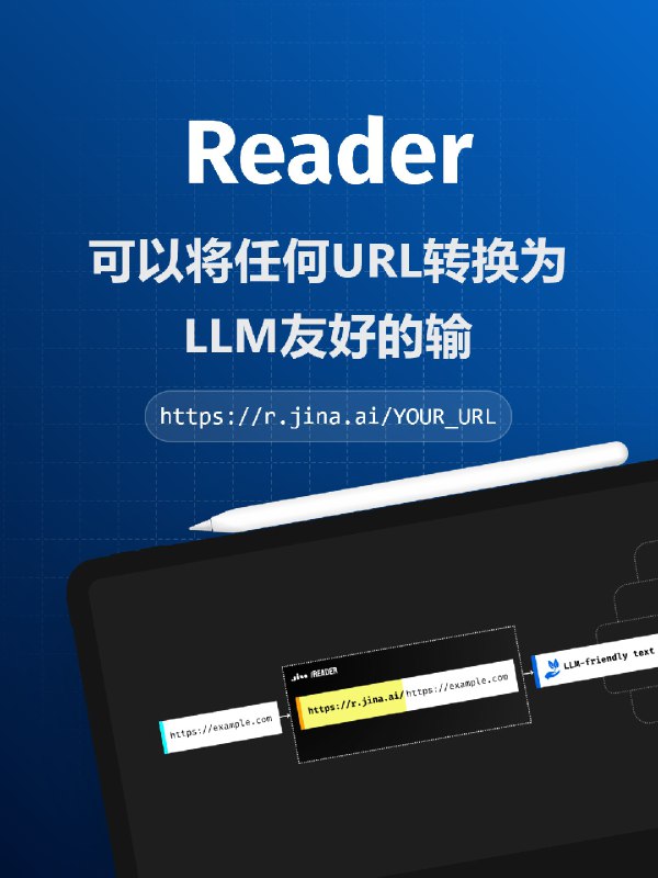 将任何URL转换为适合大型语言模型的输入