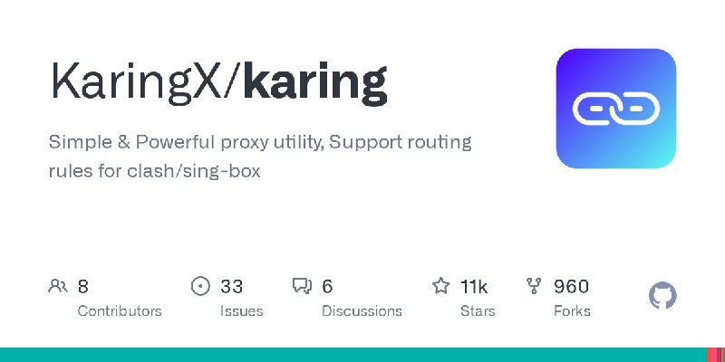 GitHub - KaringX/karing: Simple & Powerful proxy utility, Support routing rules for clash/sing-box