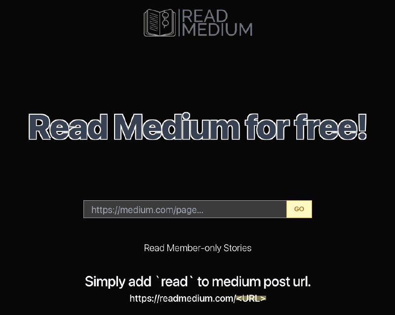 ReadMedium 可以直接解锁 Medium 的文章并翻译成中文readmedium.com (在 medium 前面加个 read ）配合这个油猴脚本更方便： 
