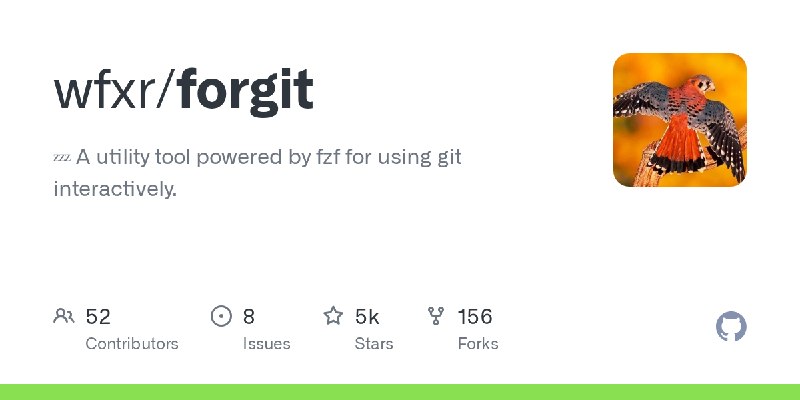 GitHub - wfxr/forgit: :zzz: A utility tool powered by fzf for using git interactively.