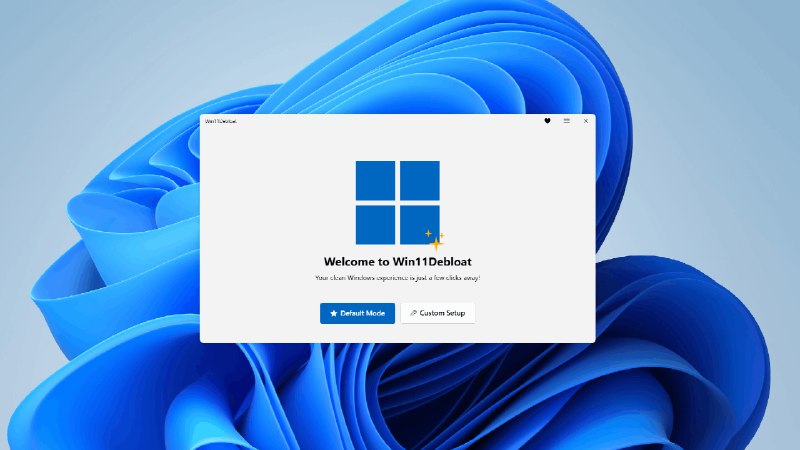GitHub - Raphire/Win11Debloat: A simple, lightweight PowerShell script that allows you to remove pre-installed apps, disable telemetry…