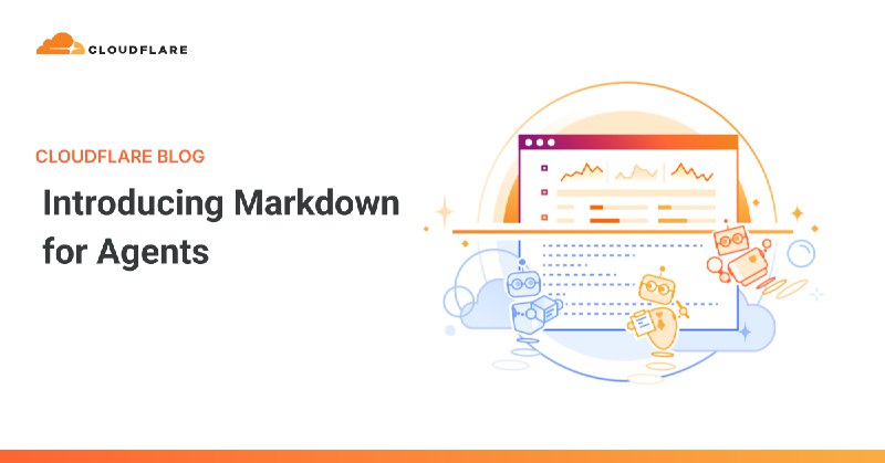 Introducing Markdown for Agents