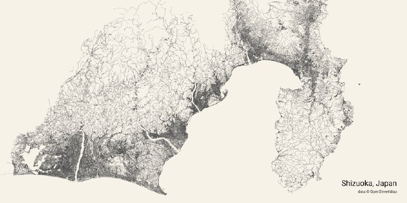 GitHub - anvaka/city-roads: Visualization of all roads within any city