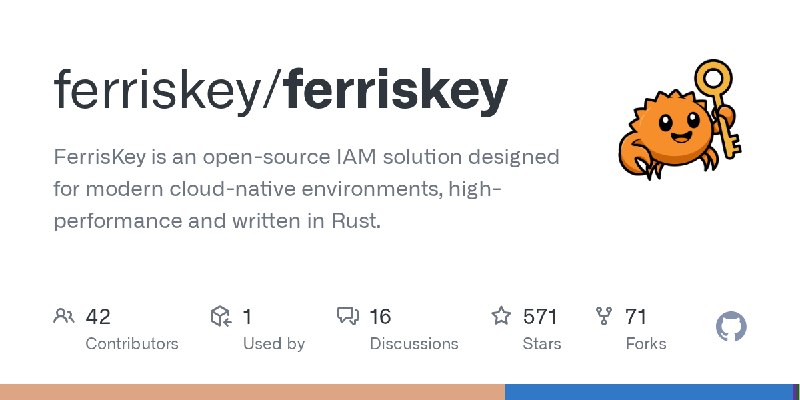 GitHub - ferriskey/ferriskey: FerrisKey is an open-source IAM solution designed for modern cloud-native environments, high-performance…