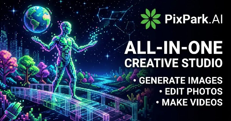 免费、无限、免注册的 AI 图像生成器｜PixPark AI