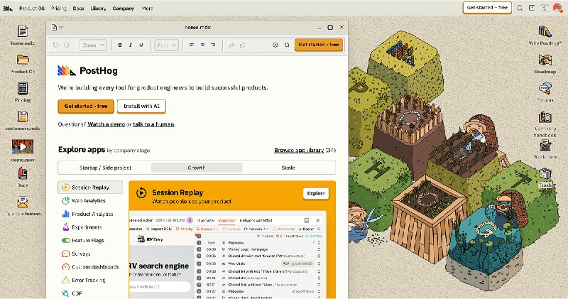 PostHog – We make dev tools for product engineers