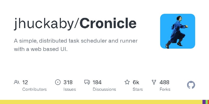 GitHub - jhuckaby/Cronicle: A simple, distributed task scheduler and runner with a web based UI.