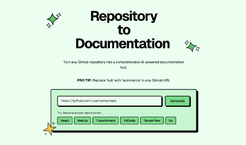 GitSummarize - Repository to Documentation Instantly