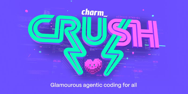 GitHub - charmbracelet/crush: Glamourous agentic coding for all 💘