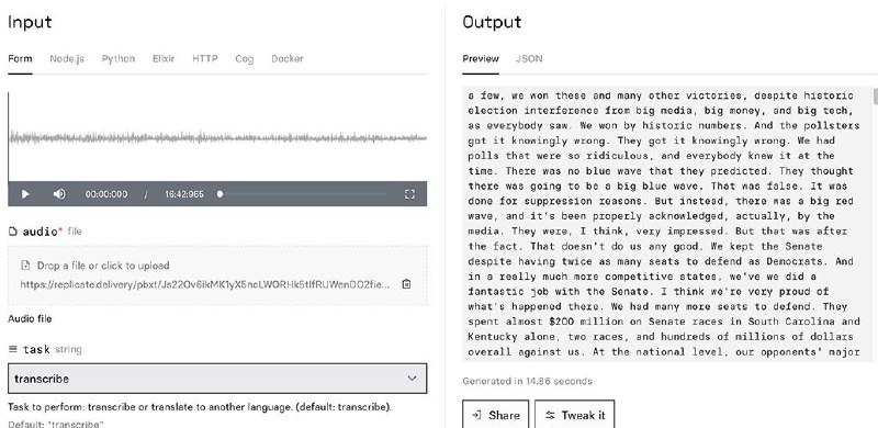 Insanely Fast Whisper - 音频转文字工具