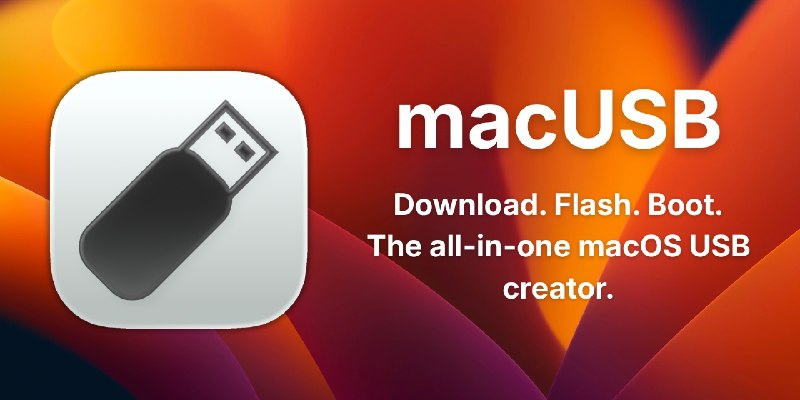 GitHub - Kruszoneq/macUSB: Download. Flash. Boot. The all-in-one macOS USB creator