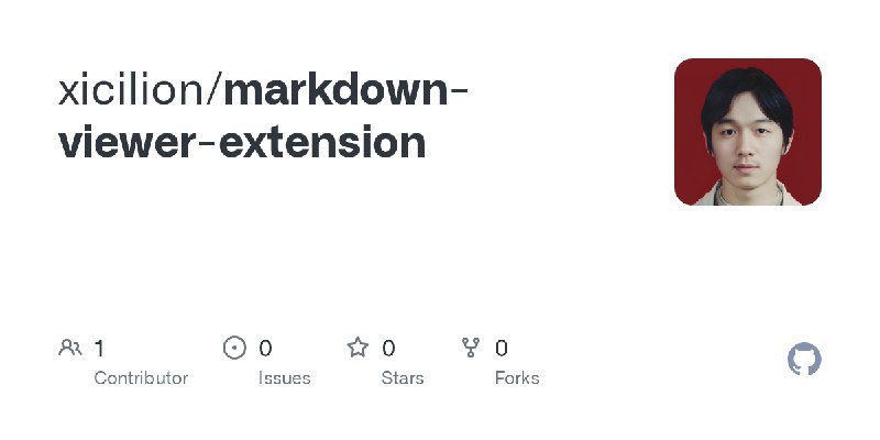 GitHub - xicilion/markdown-viewer-extension