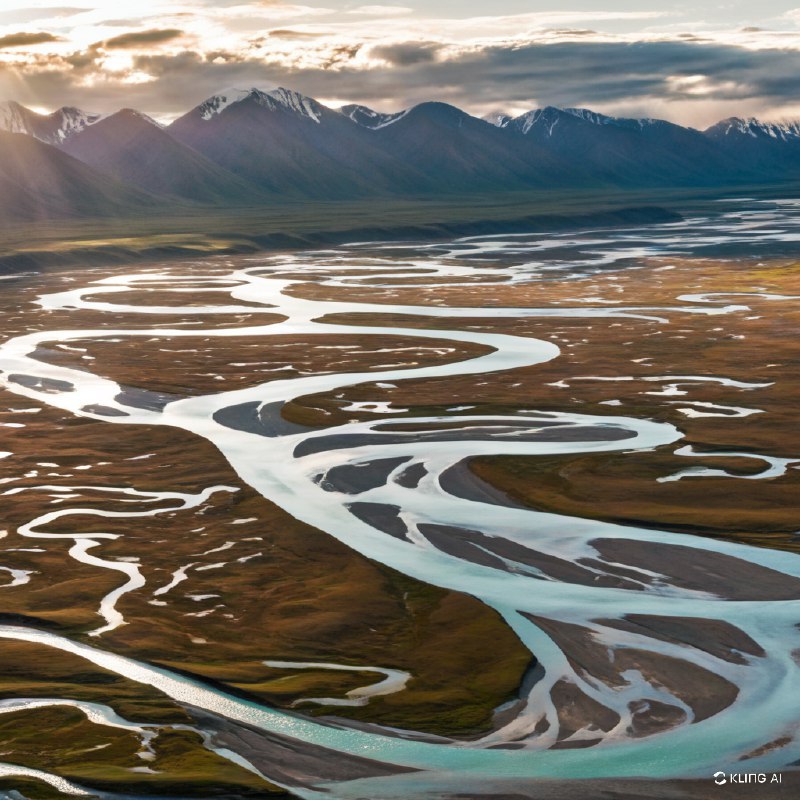 河流的狂野舞蹈温德河，布鲁克斯山脉，北极国家野生动物保护区，阿拉斯加州，美国河流的狂野舞蹈温德河，布鲁克斯山脉，北极国家野生动物保护区，阿拉斯加州，美国