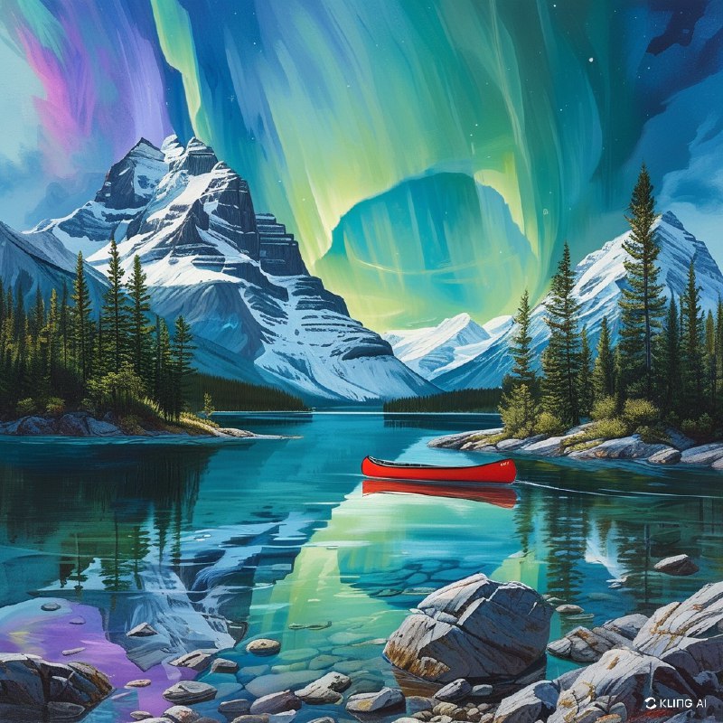 #Bing_Wallpaper贾斯珀国家公园玛琳湖的空灵景色，加拿大的精灵岛被宁静的、清澈透亮的湖水环绕，湖面倒映出巍峨覆雪的洛基山脉