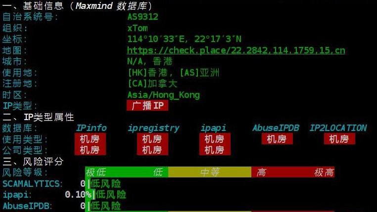 IP Quality -  IP 质量体检脚本