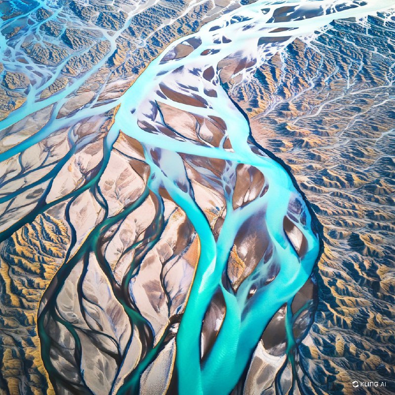 来自冰与火之国冰岛冰川河流鸟瞰图来自冰与火之国冰岛冰川河流鸟瞰图