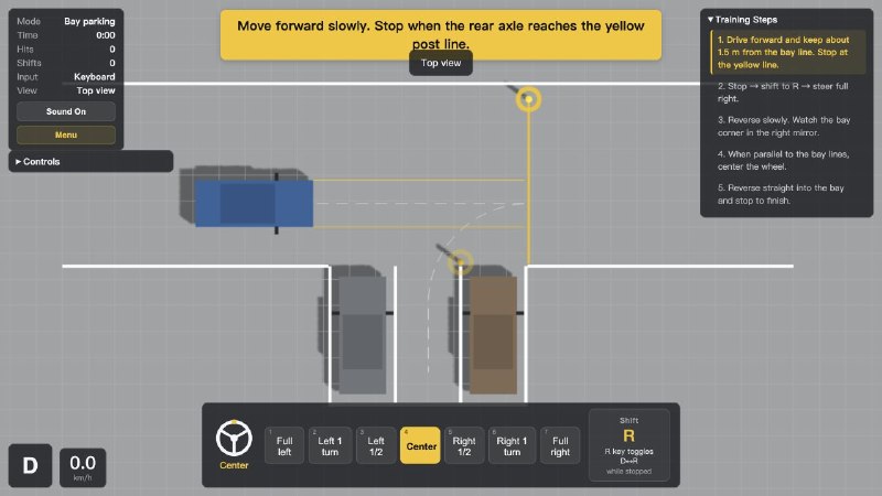 Parking Practice - Free Online 3D Parking Simulator