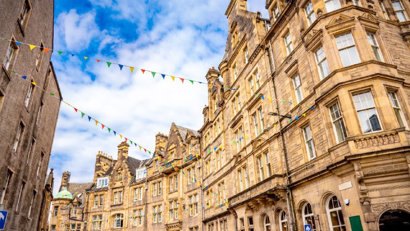 #Bing_Wallpaper惊喜随时上演皇家英里大道, 爱丁堡, 苏格兰 (© MEDITERRANEAN/Getty Images)4K