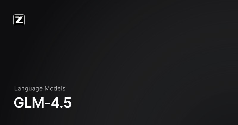 GLM-4.5 - Overview - Z.AI DEVELOPER DOCUMENT