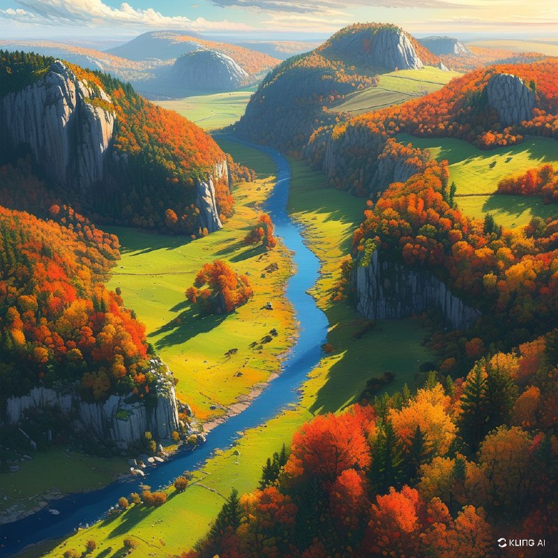 #Bing_Wallpaper航拍视角下的比利时布永广袤秋季景观，捕捉着雄伟的“巨人安息之地”