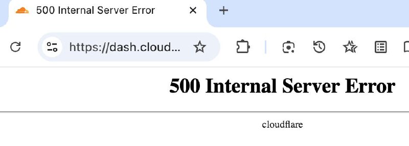 好好好，又双叒叕来 #Cloudflare